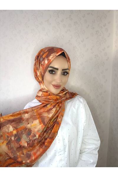 OykumBone DP15 Desenli Pera Çene Altından Cıtcıtlı Hazır Şal