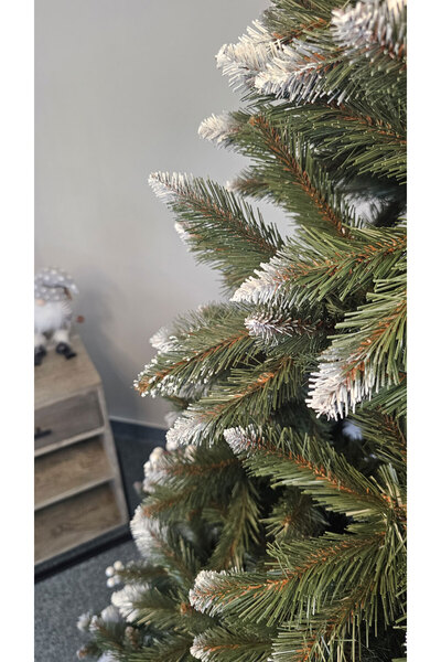 SERSIMO Brad artificial de Crăciun Deluxe de la Sersimo, WhiteBerry, 2D, 220cm