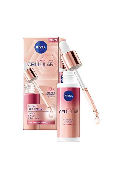 NIVEA Cellular Expert Lift Gift Set: Serum 30 ml + Micellar Water for Sensitive Skin 400 ml