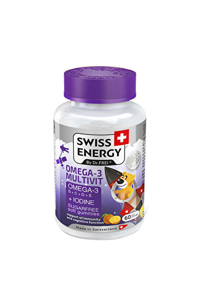Swiss Energy Omega 3 Mutivit Suger free Gummies for kids