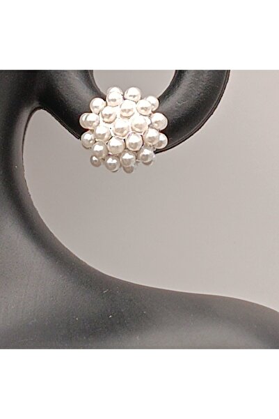 MODAMİRA AKSESUAR Seyreltilmiş İnci Detaylı Top Küpe – Zarif ve Minimal Kadın...