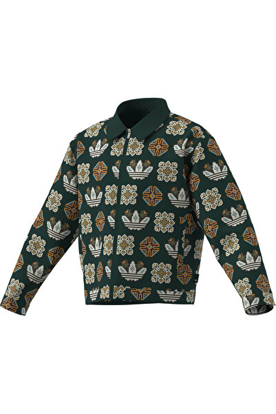adidas سترة رجالية خضراء من إم جي لو طراز JY2997