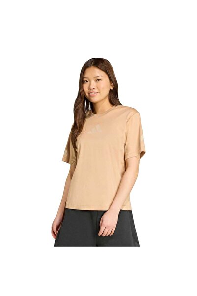 adidas W Z.N.E. Γυναικείο καφέ μπλουζάκι JW7753