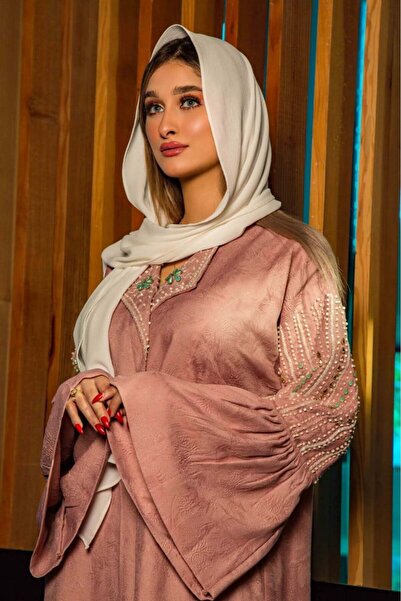 EMOND عباية حرير فرنسي مموج