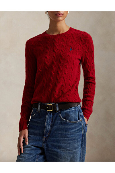 Polo Ralph Lauren Cable Wool-Cashmere Crewneck Jumper
