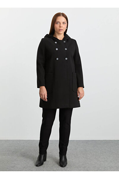 Selen Siyah Kadın Kaban 25KSL9509