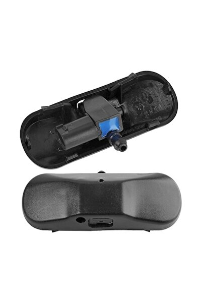 Chucai Set de 2 duze încălzite pentru spălătorul de parbriz, Chucai, pentru Volkswagen/Skoda/Seat, negre