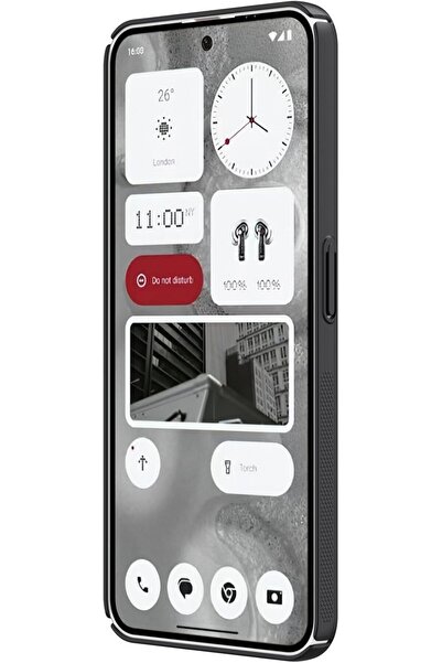 Nillkin Super Frosted Shield for Nothing Phone 2 - Black (Polycarbonate)