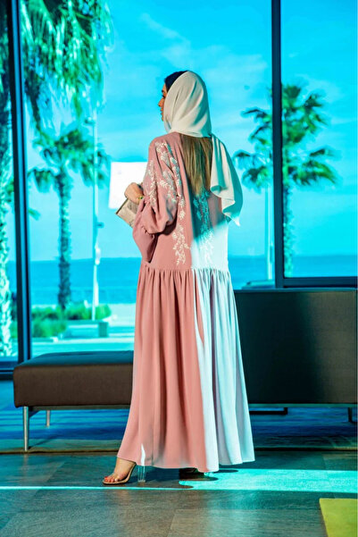 EMOND French silk summer abaya