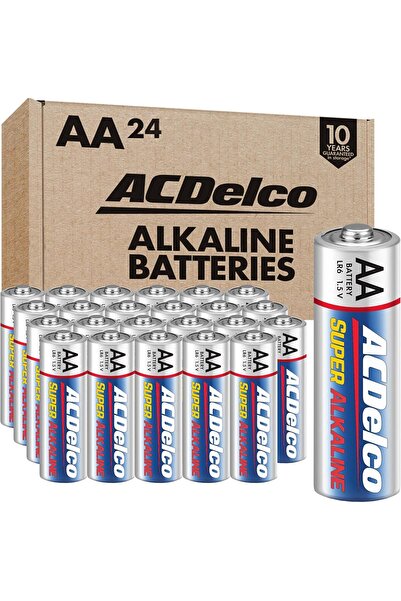 007 بطاريات قلوية باور ماكس ايه سي ديلكو AAA، عبوة من 24 قطعة