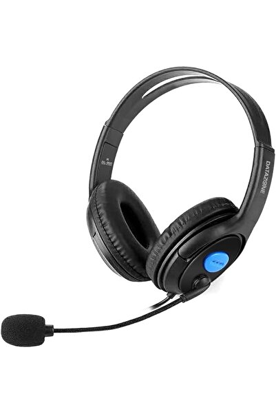 Datazone DL-900 Professional Wired Over-Ear Gaming Headset with Stereo Surround Microphone, 3.5mm (B