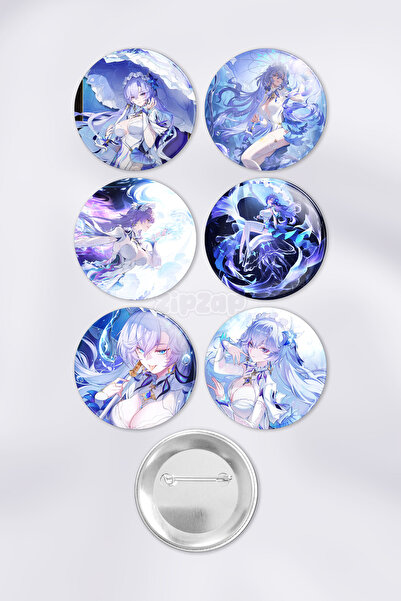 ZipZap مجموعة شارات زينة لحقيبة غاتشا من كانتاريلا ووثيرينج ويفز مع دبابيس (6...