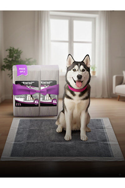 cheetah وسادات تدريب الحيوانات الأليفة للاستخدام مرة واحدة، 6 طبقات، لون رماد...