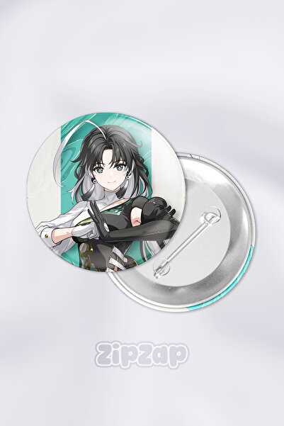 ZipZap مجموعة شارات زينة لحقيبة جاشا من جيانكسين ووثيرينج ويفز مع دبوس (قطعة ...