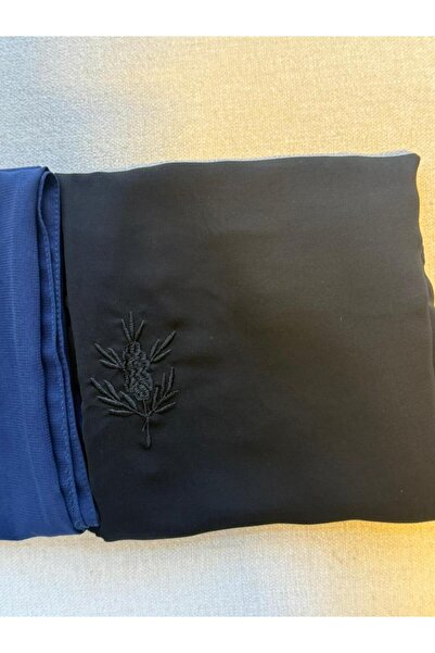 outline Floral embroidered veil