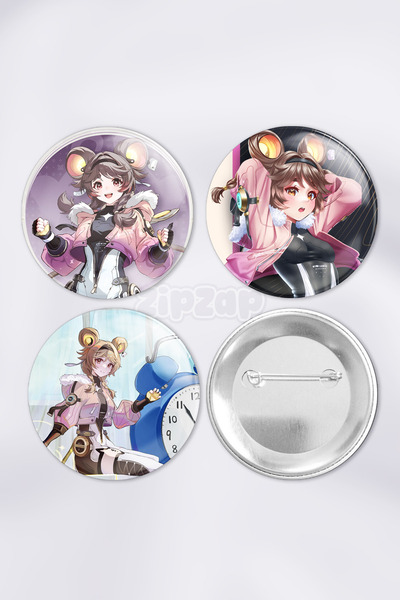 ZipZap مجموعة شارات زينة لومي ووثيرينج ويفز مع دبابيس (3 قطع)