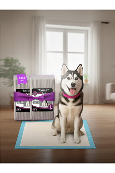 cheetah وسادات تدريب الحيوانات الأليفة للاستخدام مرة واحدة، 6 طبقات، لون أزرق...