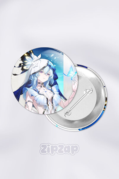 ZipZap مجموعة شارات زينة لحقيبة الغاتشا من سلسلة The Shorekeeper Wuthering Wa...