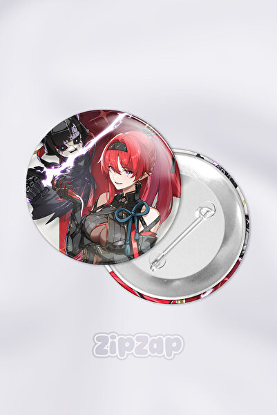 ZipZap Σετ κουμπιών και σήματος με βελόνα για διακόσμηση τσάντας Gacha Yinlin...