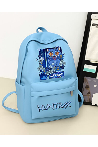 Toum حقيبة ظهر KPop Demon Hunters Detail مطبوع للمدرسة والدروس والدروس