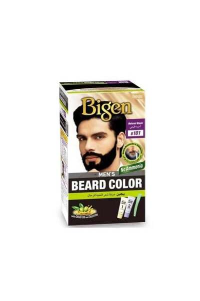Superston صبغة لحية بيجين للرجال - أسود طبيعي 101 ب - 40 جم