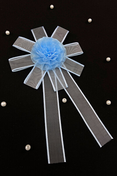 ZEYMERADE Bebe Mavi Bohça Süsü, Gelin Damat Çeyiz Düğün Nişan Konvoy Gelin Ar...