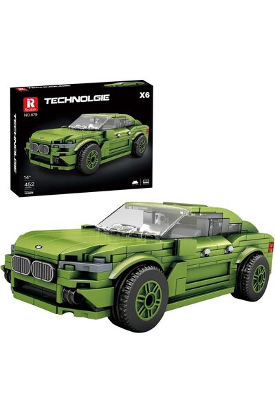 REZZOSS مجموعة بناء سيارات لعبة، مكعبات تثبيت، مجموعة لسيارات النماذج، سيارات السباق، السيارات الرياضية الخارقة