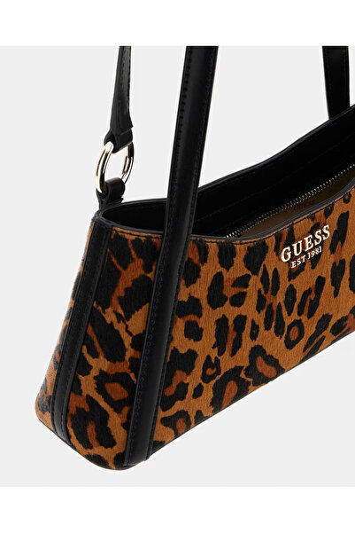 Guess Domitilla Women's Multicolored Leather Shoulder Bag Hwlo7529180-Leo