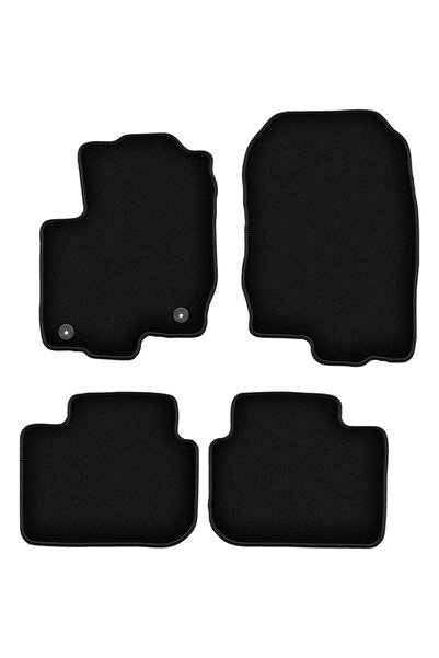 Other Dywaniki welurowe BASIC zarne face: Mitshubishi Colt VI HB 5D (2004-2008)