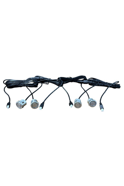 Sentinel Araç Park Sensör Gözü 18mm Gümüş Gri (SNR18-G) 4 Adet Fiyatı