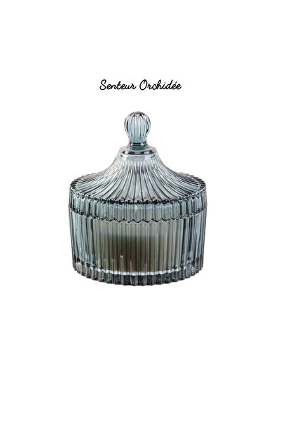 Other Lumânare parfumată, sticlă boemă, orhidee verde