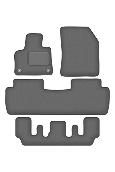 Other Dywaniki samochodowe welurowe grafitowe do: Peugeot 5008 II crossover 7...
