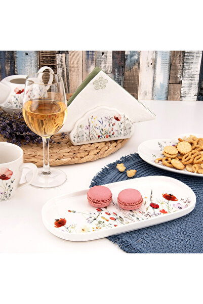 Other Serwetnik porcelanowy MAKI 13x4,5x7 cm