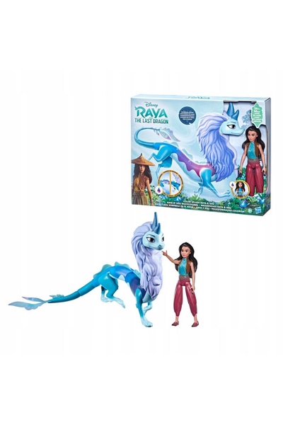 Other Păpușă Raya și Sisu Ultimul Dragon care își schimbă culoarea, 66 cm, fi...