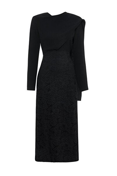 KAMEYA Lace Dress with Back Tie Detail 26W40854