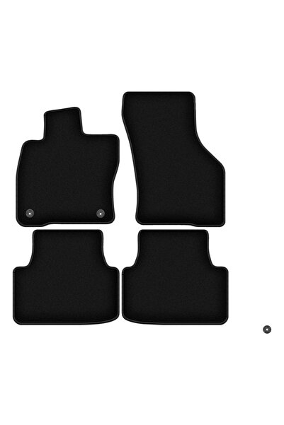 Other Dywaniki welurowe BASIC zarne do: Cupra LEON KL 5D, sportstourer hybryd...