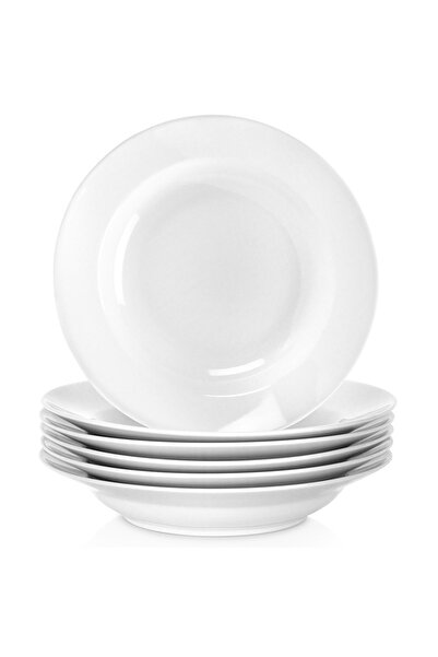 Other Talerz obiadowy głęboki porcelanowy MONA 24,5 cm, 350 ml 6 szt.