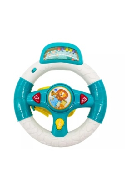 CREATIVE Volan interactiv pentru copii 18 luni+, muzică, suport pentru pătuț/scaun, plastic, 20 x 18 cm