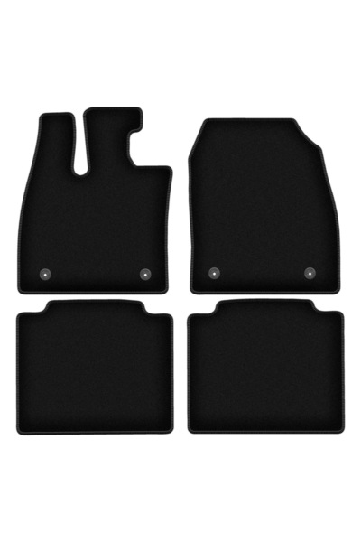 Other Dywaniki welurowe BASIC czarne face: crossover Lexus RZ (2022-)