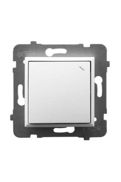 OSPEL Aria white p/t stair connector without frame