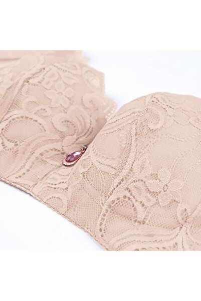 Margoun Front Closure Push Up Lace Bra, Wire-Free, Wide Strap (MGB04)
