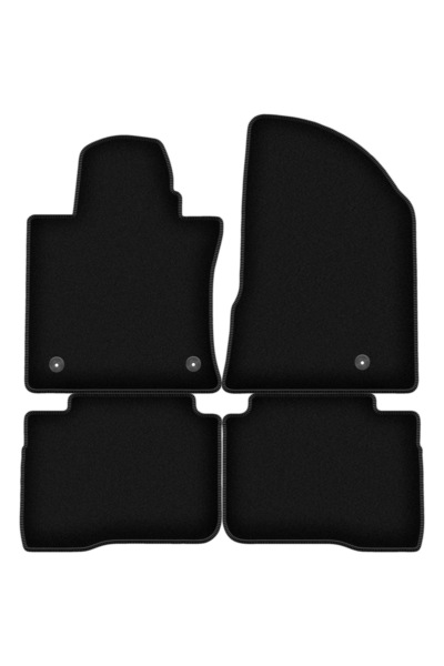 Other Dywaniki welurowe BASIC czarne face: SUV-ul SsangYoung Torres (2022-)