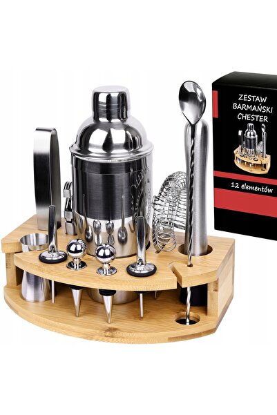 Other CHESTER chrome bartender set, 12 pieces
