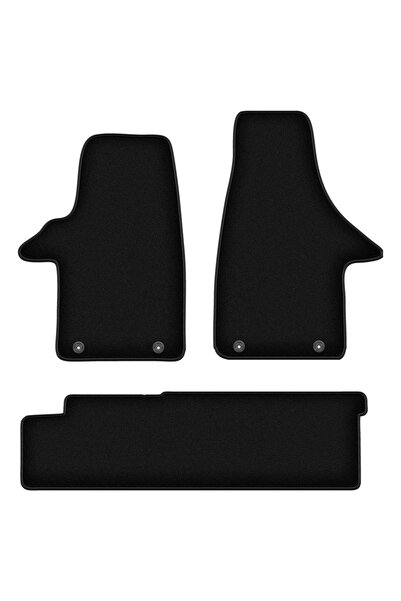 Other Dywaniki welurowe BASIC zarne do: VW Transporter T5 dostawczy, 2 rzędy ...