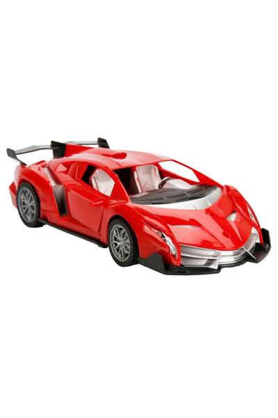 Tıfıl Toys 1:18 Ölçek USB Şarjlı Işıklı Fonksiyonel Kırmızı Lambo Oyuncak Araç
