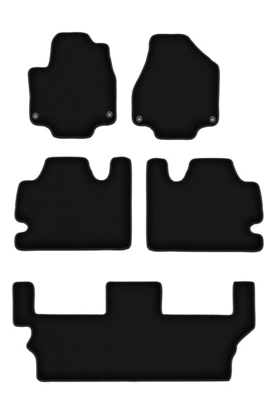 Other Dywaniki welurowe BASIC czarne face: Chrysler Pacifica II hybryda 7 os ...