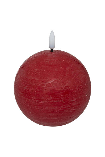 Other Lumânare sferică LED Molia ROȘIE 10cm