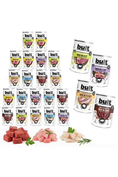 Other MOKRA KARMA DLA PSA BULT PUSZKI MIX SMAKÓW 20 + 4 GRATIS! 24x400g