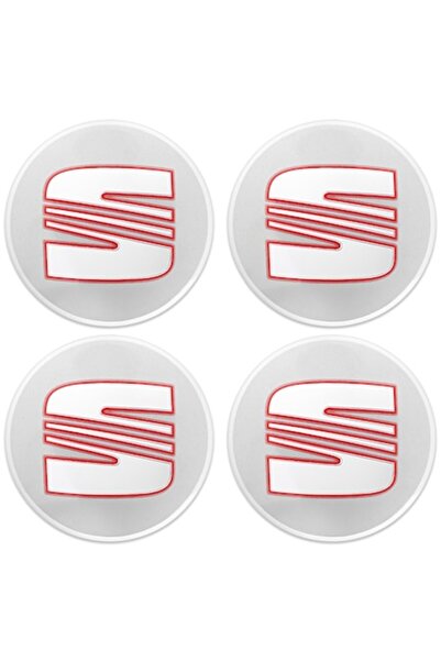 Seat Capace de roți argintii de 55 mm