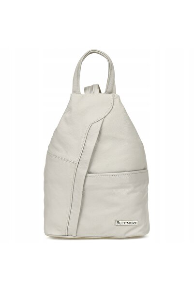 shumee Rucsac polonez din piele pentru femei, triunghi încăpător